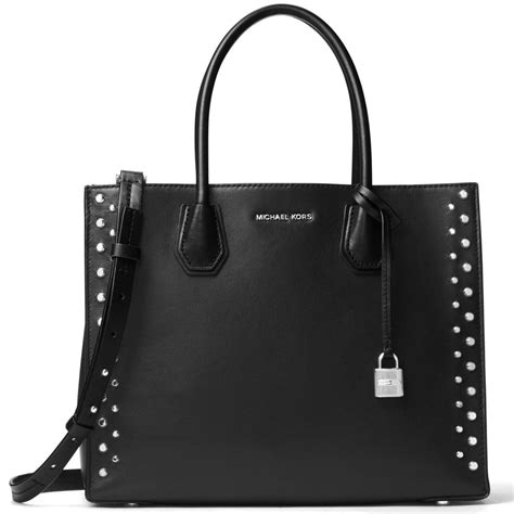 michael kors mercer grommet bag|MICHAEL Michael Kors Mercer Studded Grommet Medium .